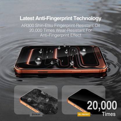 Tel Protect 10X HD DLC Diamond Coating-schermbeschermer voor Samsung Galaxy S26 Ultra S948, gehard glas, volledige kleeflaag, zwart