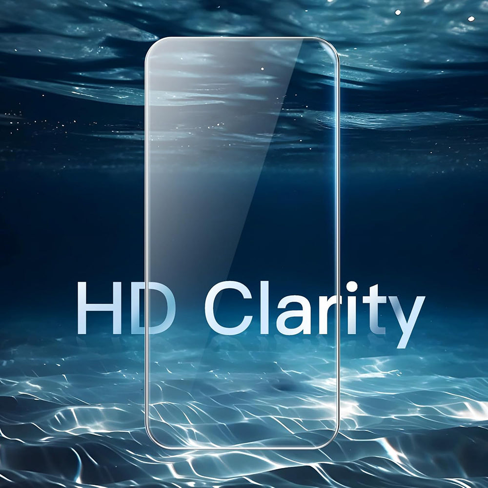 Anank 1X Verstärkte Displayschutzfolie für Apple iPhone 16 Pro, gehärtetes Glas, Full Glue, 3D, 10 Stück Set