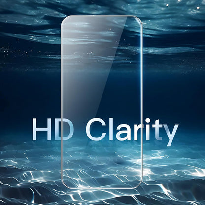 Film de protection d'écran Anank pour Apple iPhone 15 Pro, Verre trempé, Collage complet, 3D, Lot de 10 pièces