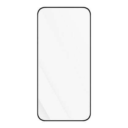 Blueo Anti-Static HD Displayschutzfolie für Apple iPhone 16 / 15, gehärtetes Glas, Vollkleber, Schwarz