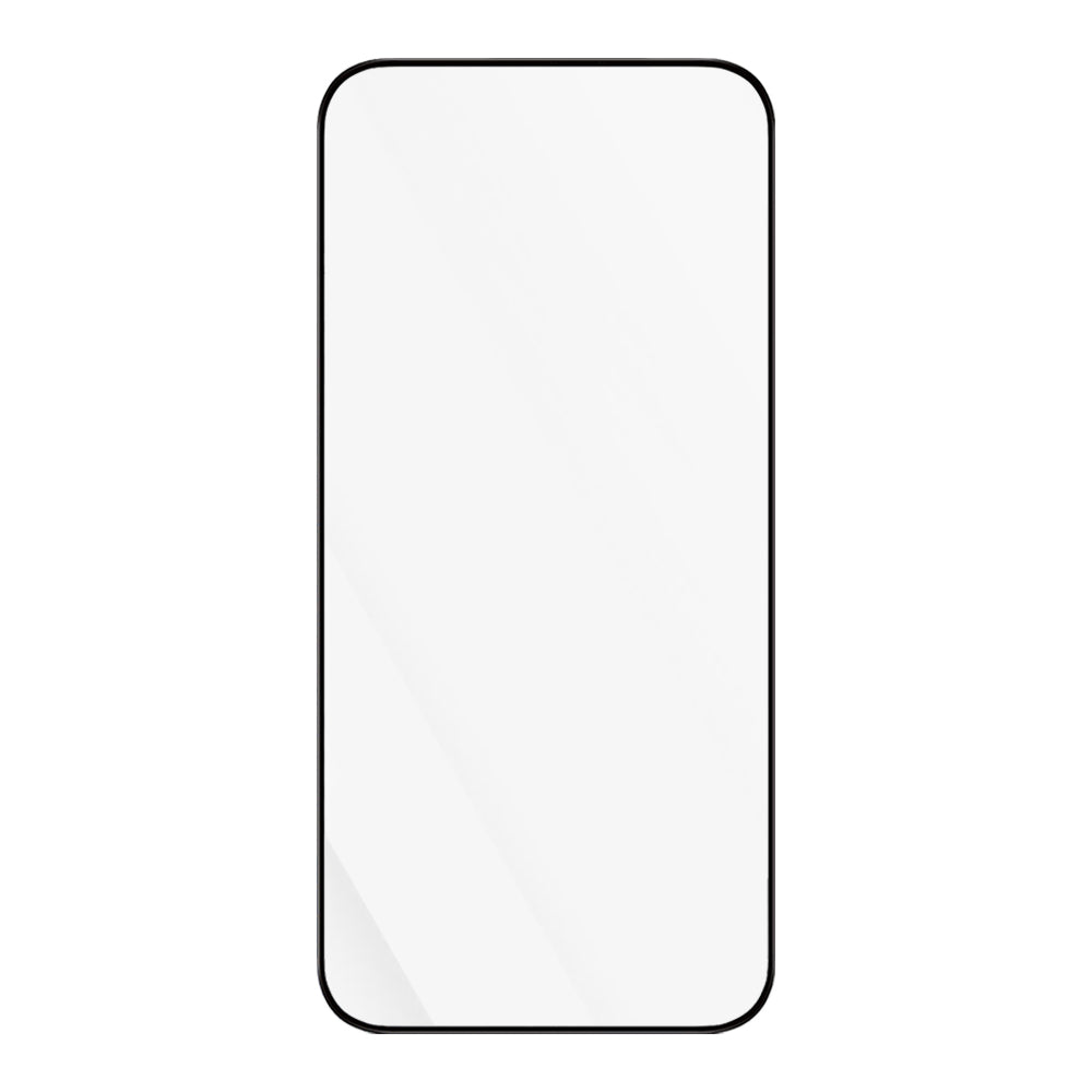 Blueo Anti-Static HD Screen Protector Film for Apple iPhone 17e / 16e / 14 / 13 Pro, Tempered Glass, Full Glue, Black