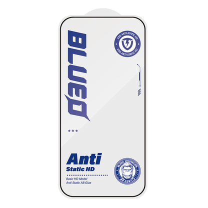 Beschermfolie Blueo Anti-Static HD voor Samsung Galaxy S26 Plus S947, Gehard Glas, Volledige Lijm, Zwart