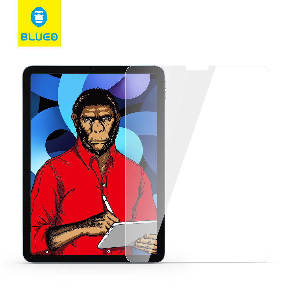 Film de protection d'écran Blueo HD pour Apple iPad Air 11 (2024), Verre trempé, Collage intégral
