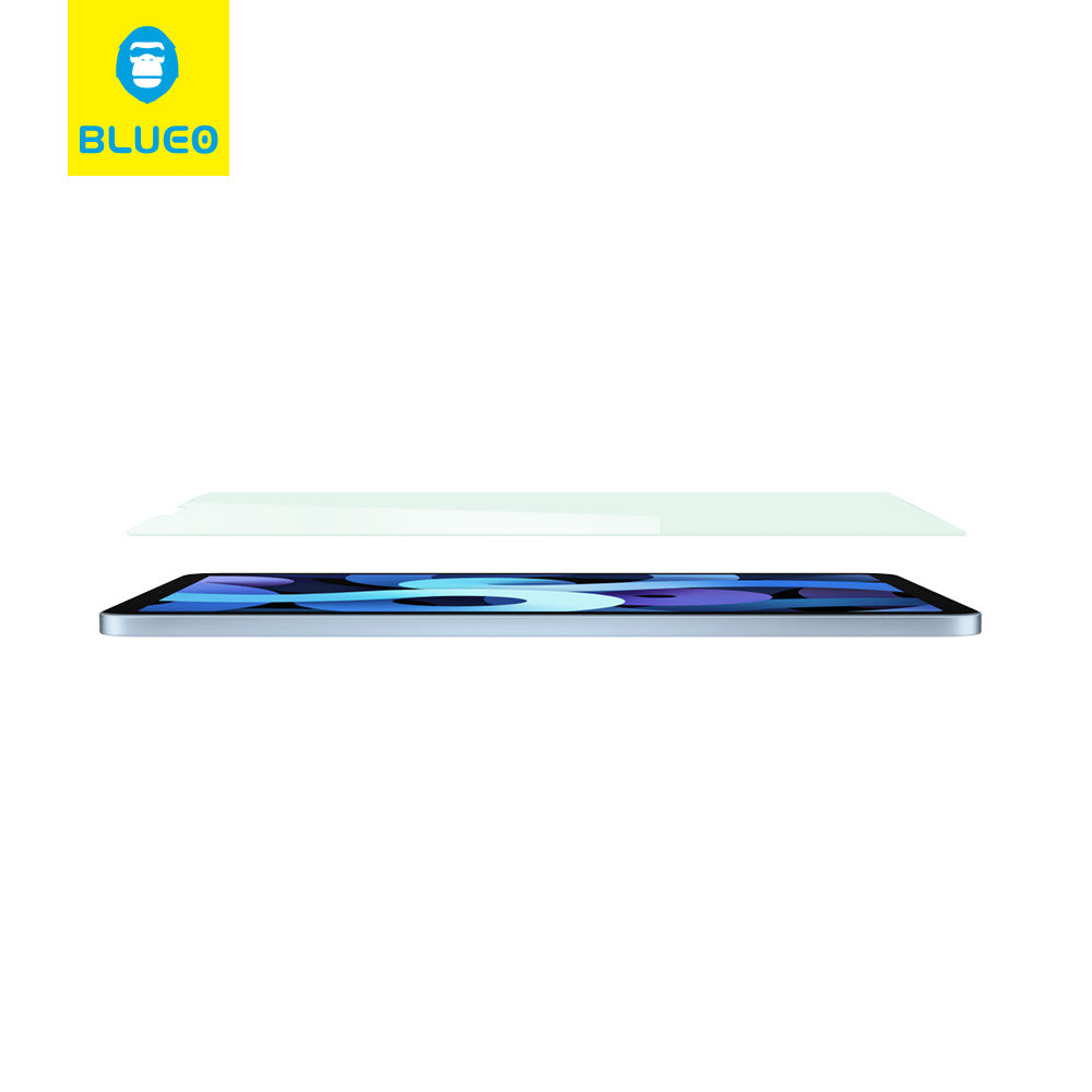 Film de protection d'écran Blueo pour Apple iPad Air (2022) / Pro 11 (2021) / Air (2020) / Pro 11 (2020) / Pro 11 (2018), Verre trempé, Full Glue