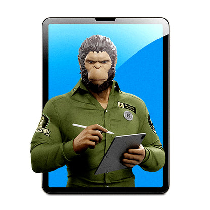 Film de protection d'écran Blueo Special Writing pour Apple iPad (2025) / (2022), Plastique