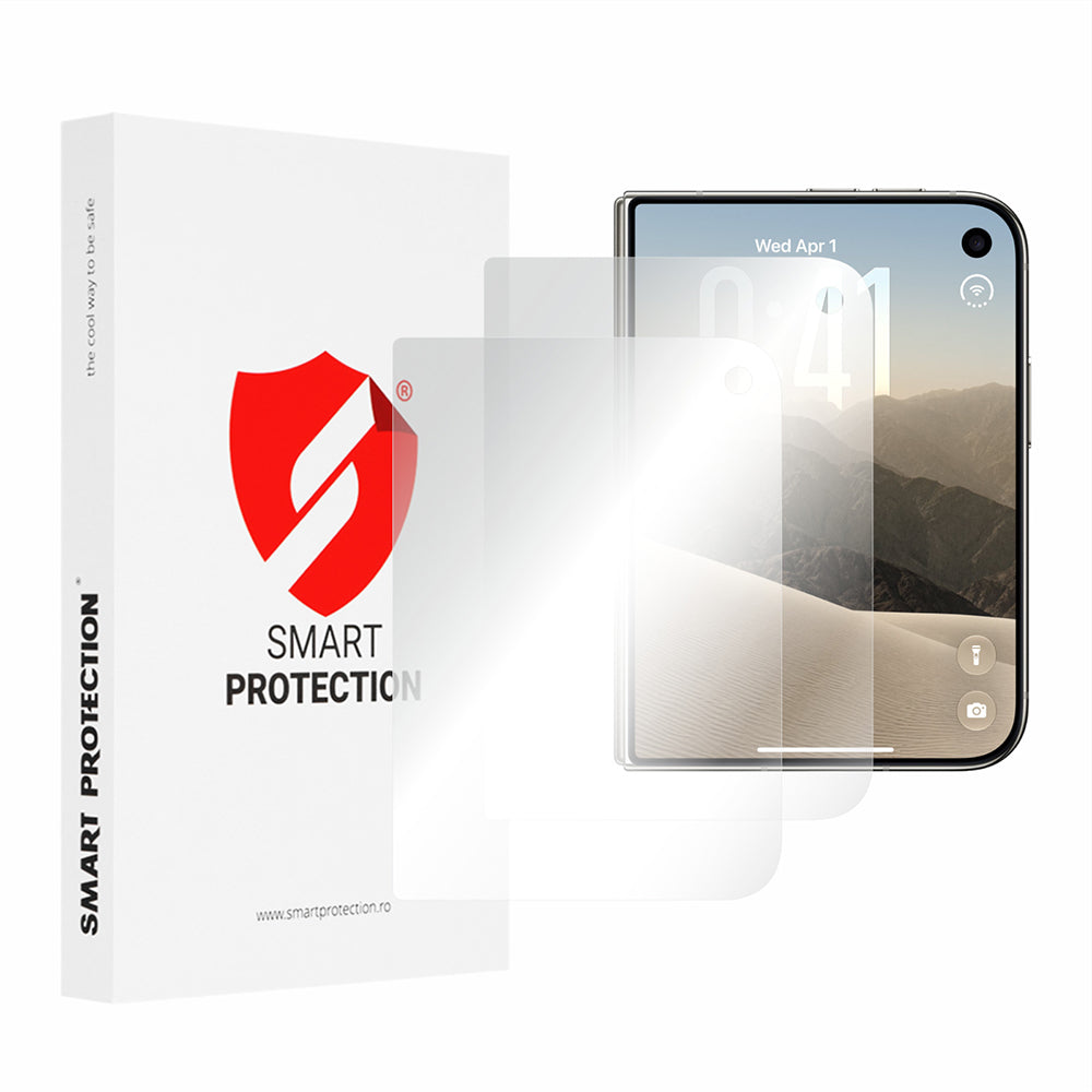 Smart Protection Premium Classic Außenschutzfolie für Apple iPhone Duo, Kunststoff, 2 Stück Set