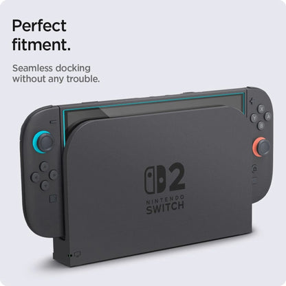 Techsuit SwitchAura Screen Protector Applicator voor Nintendo Switch 2, Gehard Glas, Set van 2 stuks