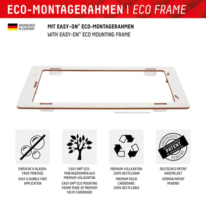 Displex Real Glass schermbeschermfolie voor Google Pixel 8 Pro, Gehard Glas, Volledige Lijm, 2D