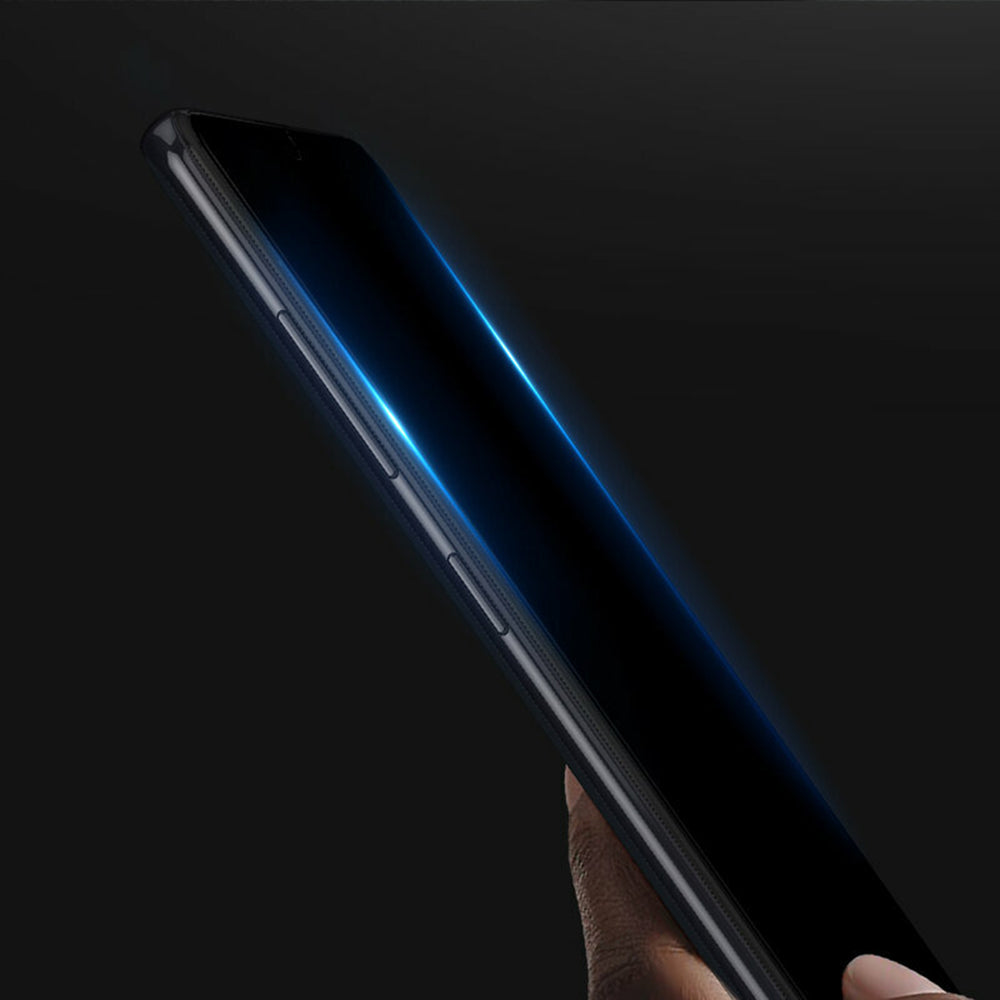 DUX DUCIS Screen Protector for Apple iPhone 16 Pro Max, Tempered Glass, Edge Glue, Black
