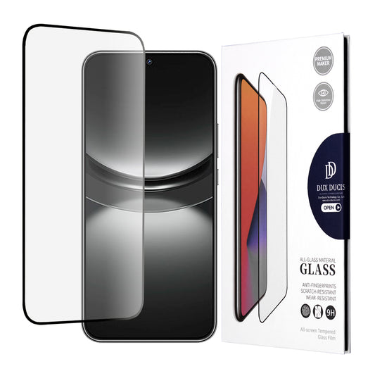 DUX DUCIS schermbeschermfolie voor Huawei nova 12, gehard glas, Edge Glue, zwart