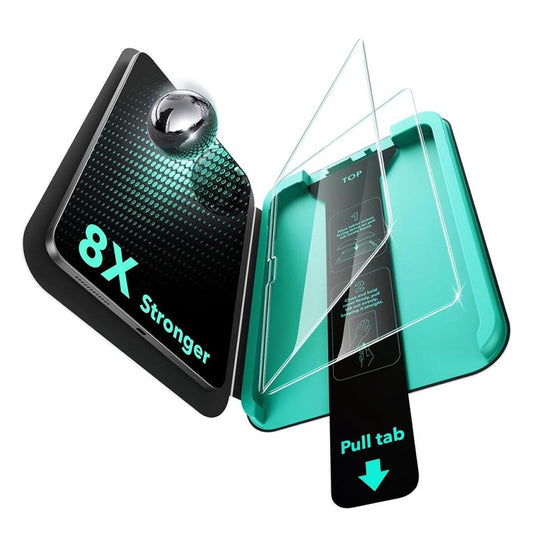Film de protection d'écran ESR Armorite UltraFit pour Apple iPad Air 11 (2026) / Air 11 (2025), Verre trempé, Collage complet, Lot de 2 pièces