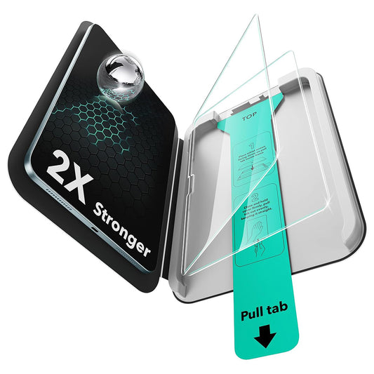 Film de protection d'écran ESR Armorite UltraFit pour Apple iPad Pro 13 (2025) / Pro 13 (2024), Verre Trempé, Full Glue, Lot de 2 pièces