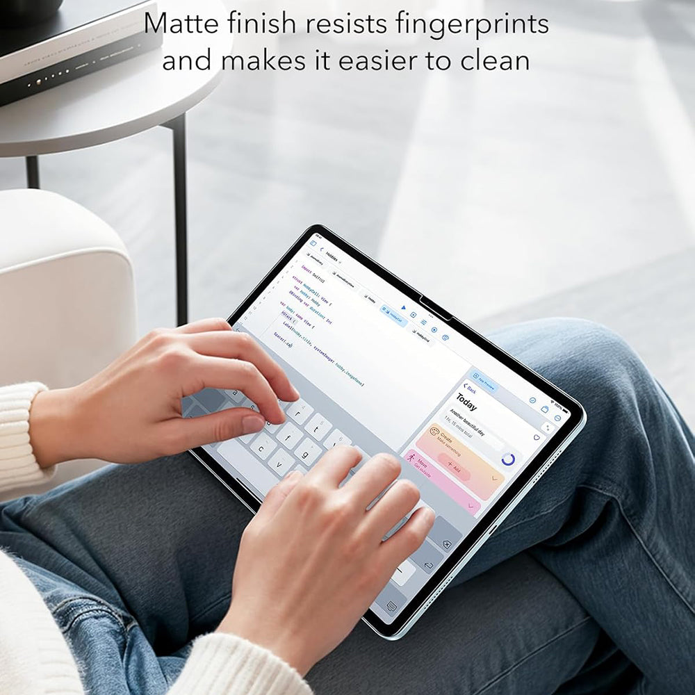 Schutzfolie ESR Paper Feel UltraFit für Apple iPad (2025) / (2022), Kunststoff, Set 2 Stück