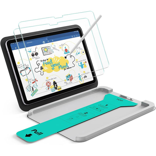 Schutzfolie ESR Paper Feel UltraFit für Apple iPad Air 13 (2026) / Air 13 (2025), Kunststoff, Set 2 Stück