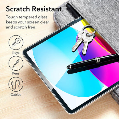 ESR Screen Protector for Apple iPad (2025) / (2022), Tempered Glass, Full Glue, Set of 2 Pieces