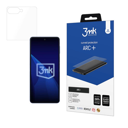 Film de protection écran extérieur 3MK ARC+ pour Samsung Galaxy Z Flip8 F776, plastique