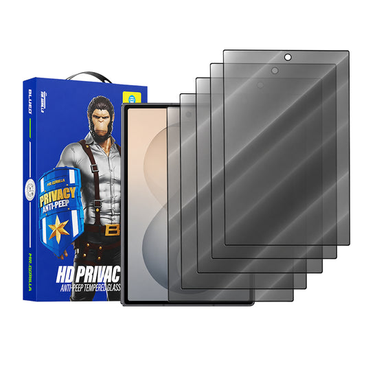 Privacy Blueo Anti-Peep Buiten Scherm Beschermfolie voor Samsung Galaxy Z Fold8 F971, Gehard Glas, Volledige Lijm, Set van 5 stuks