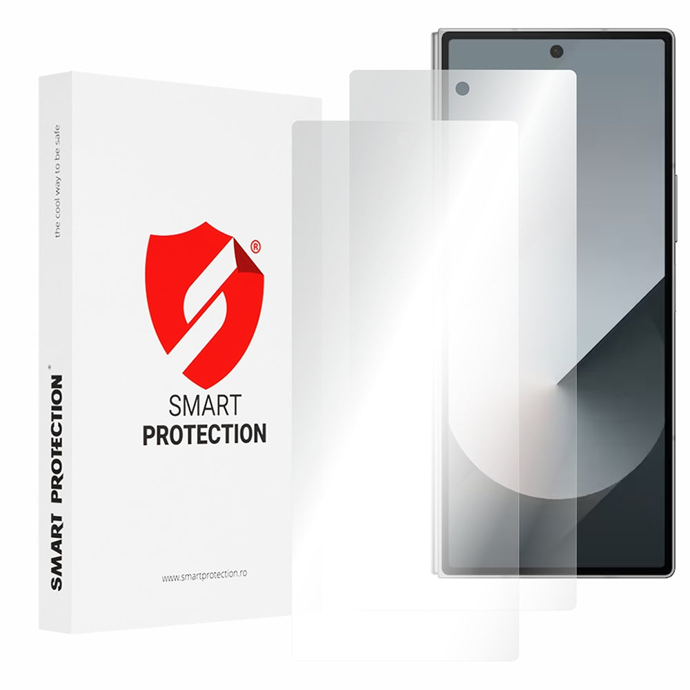Smart Protection Premium Classic Buitenste Scherm Beschermfolie voor Samsung Galaxy Z Fold7 F966, Plastic, Set van 2 stuks