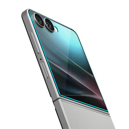 Spigen GlastR EZ FIT External Screen Protector for Samsung Galaxy Z Flip7 F766, Tempered Glass, Full Glue, Set of 2 pieces AGL09585