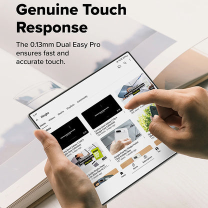 Innere Schutzfolie Ringke Dual Easy Pro für Samsung Galaxy Z Fold7 F966, Kunststoff, 2 Stück Set