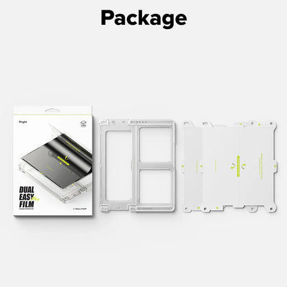 Innere Schutzfolie Ringke Dual Easy Pro für Samsung Galaxy Z Fold7 F966, Kunststoff, 2 Stück Set