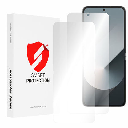 Film de protection écran intérieur Smart Protection Premium Classic pour Samsung Galaxy Z Flip6 F741, plastique, lot de 2 pièces