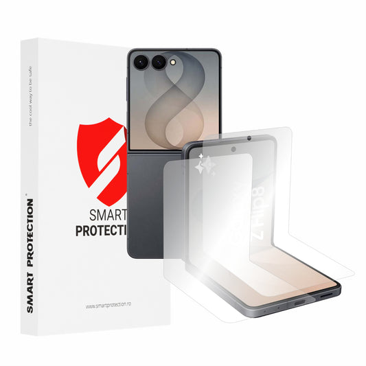 Innen-Schutzfolie Smart Protection Premium Classic für Samsung Galaxy Z Flip8 F776, Kunststoff, 2 Stück Set
