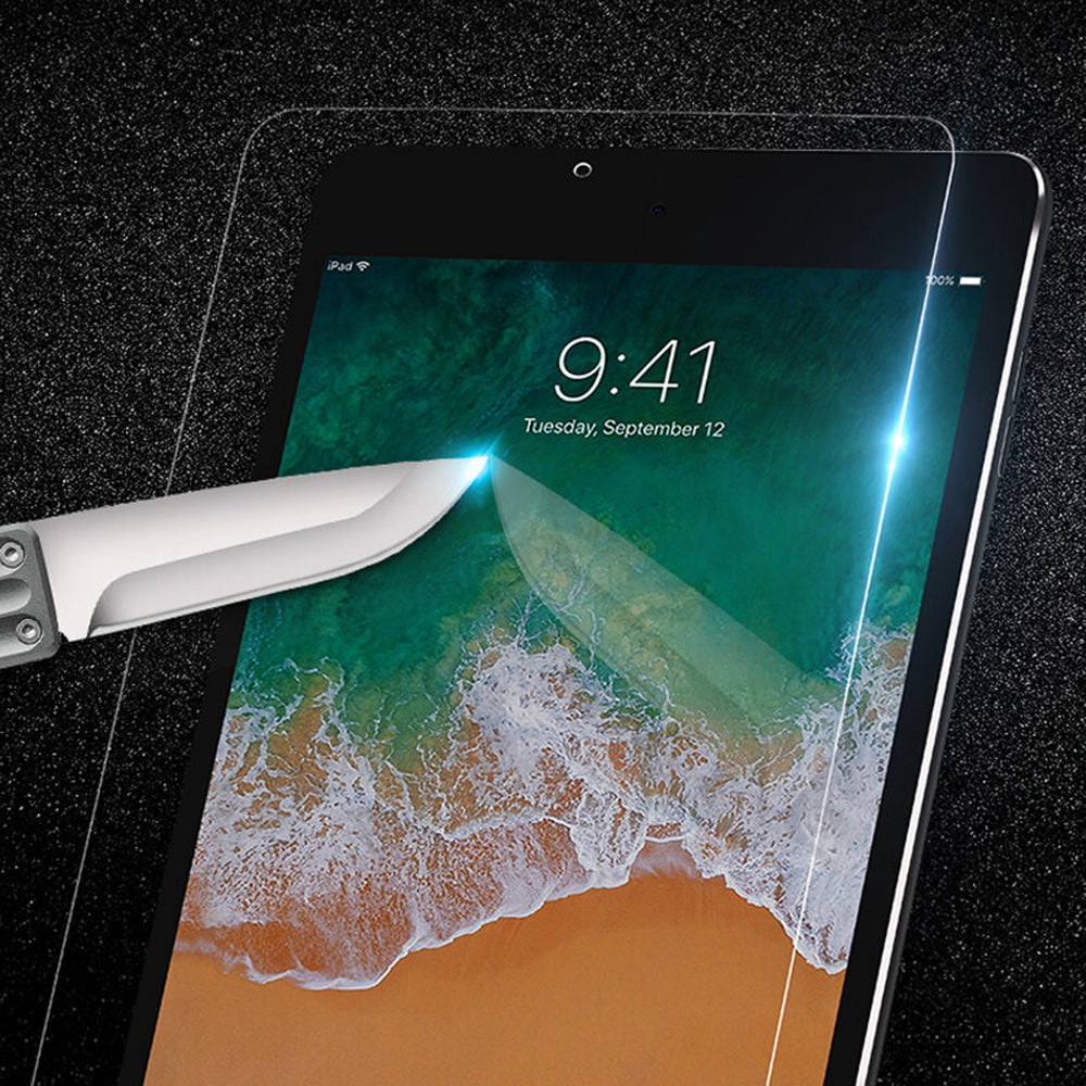 Lito Classic Displayschutzfolie für Apple iPad 10.2 (2021) / 10.2 (2020) / 10.2 (2019), gehärtetes Glas, Full Glue, 2.5D