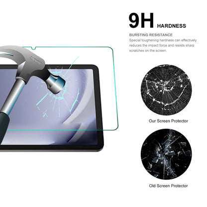 Film de protection d'écran Lito Classic pour Samsung Galaxy Tab A11+ / Tab A9+, Verre trempé, Full Glue, 2.5D