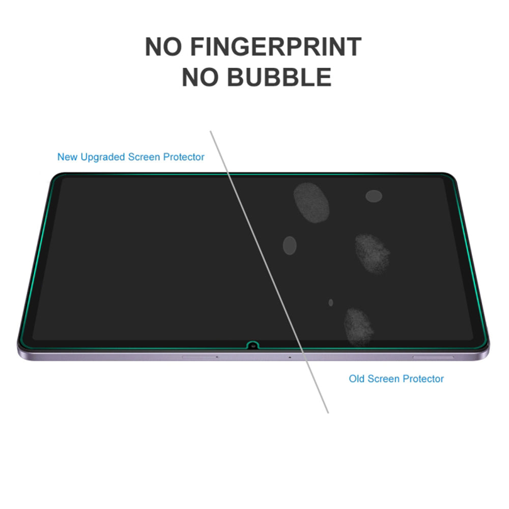 Film de protection d'écran Lito Classic pour Samsung Galaxy Tab A11+ / Tab A9+, Verre trempé, Full Glue, 2.5D