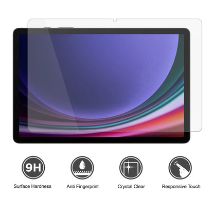 Lito Classic Displayschutzfolie für Samsung Galaxy Tab S10+ / Tab S9 FE+ / Tab S9+, Sicherheitsglas, Full Glue, 2.5D