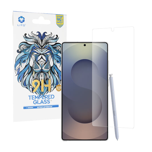 Film de protection d'écran Lito Classic Ultra Thin pour Samsung Galaxy S25 Ultra S938, Verre Trempé, Collage Complet, 2.5D