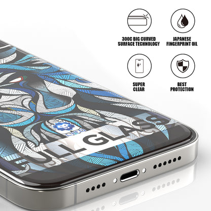 Film de protection d'écran Lito D+ Max 300C pour Apple iPhone 16 Pro Max, Verre trempé, Collage intégral