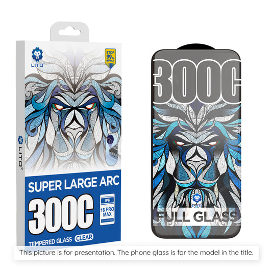 Beschermfolie Lito D+ Max 300C voor Apple iPhone 17 Air, Gehard Glas, Volledige Lijm