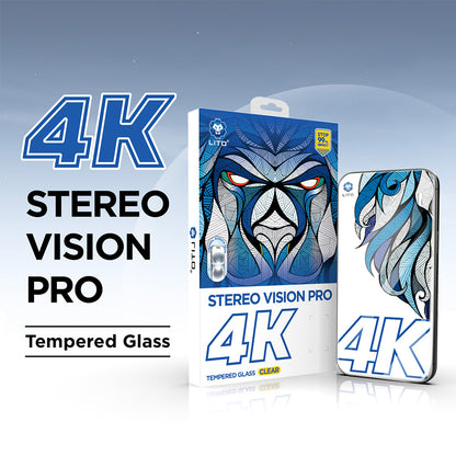 Beschermfolie Lito D+ Max 4K voor Apple iPhone 17 Air, Gehard Glas, Volledige Lijm, Zwart