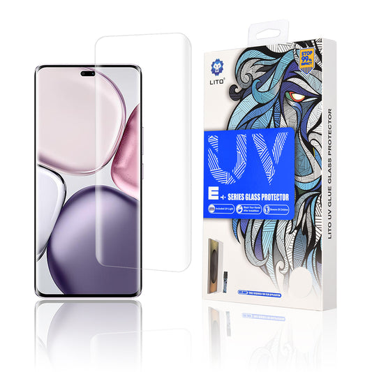 Lito schermbeschermfolie voor Honor X9c / Magic7 Lite, gehard glas, UV-lijm, 3D