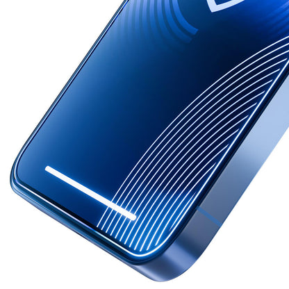 Matte schermbeschermfolie 3MK HardGlass Max voor Apple iPhone 17 Pro Max, Gehard Glas, Volledige Lijm, Zwart