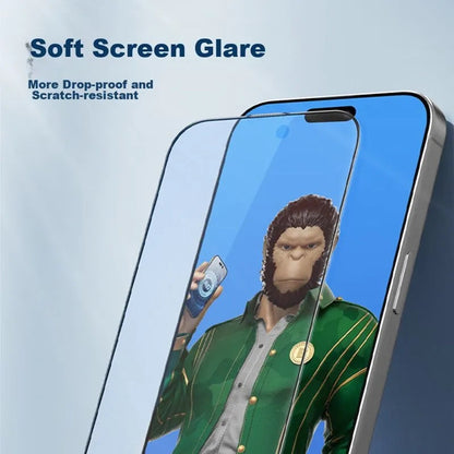 Beschermfolie Matte Blueo Anti-Glare voor Samsung Galaxy S26 S942, Gehard Glas, Volledige Lijm, Zwart