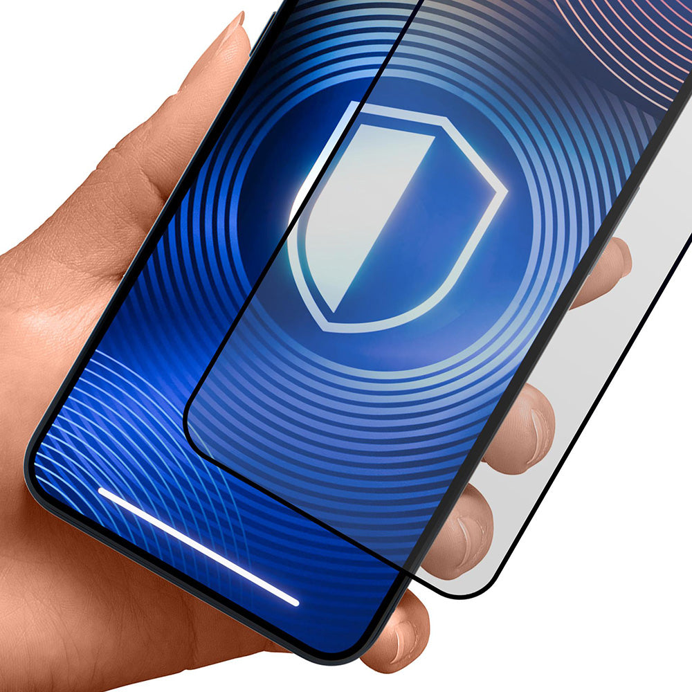 Matte Privacy 3MK HardGlass Max schermbeschermfolie voor Apple iPhone 17 Pro, Gehard Glas, Volledige Lijm