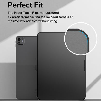 Matte Ringke Paper Touch Hard schermbeschermfolie voor Apple iPad Pro 13 (2024), Plastic