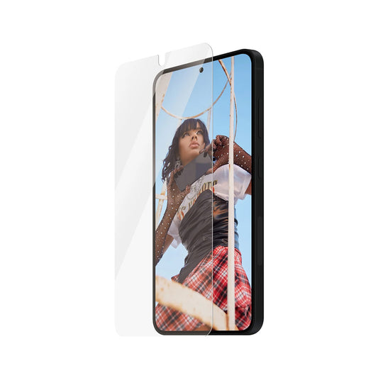 Beschermfolie PanzerGlass Safe Scherm. Ultra-Wide Fit EasyAligner voor Samsung Galaxy S25 S931 / S24 S921, Gehard Glas, Volledige Lijm