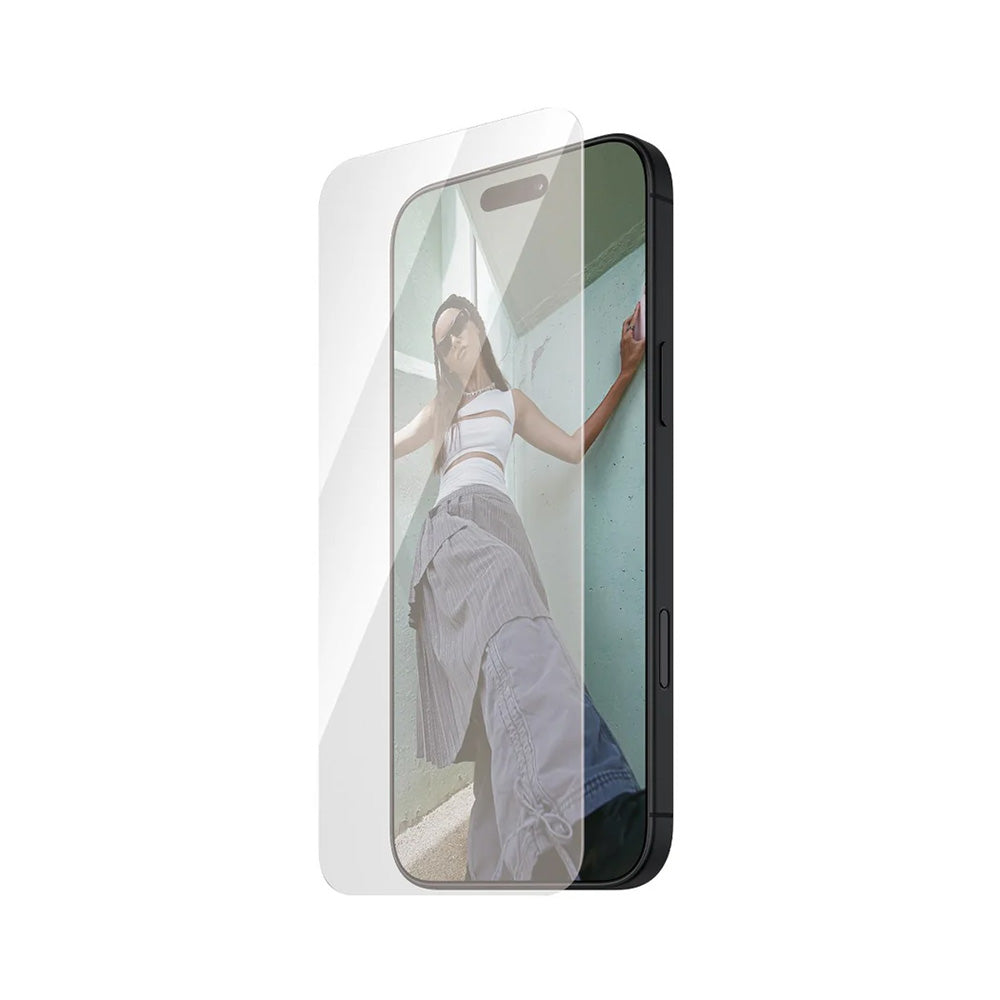 Beschermfolie PanzerGlass Safe Scherm. Ultra-Wide Fit voor Apple iPhone 16 Pro, Gehard Glas, Volledige Lijm