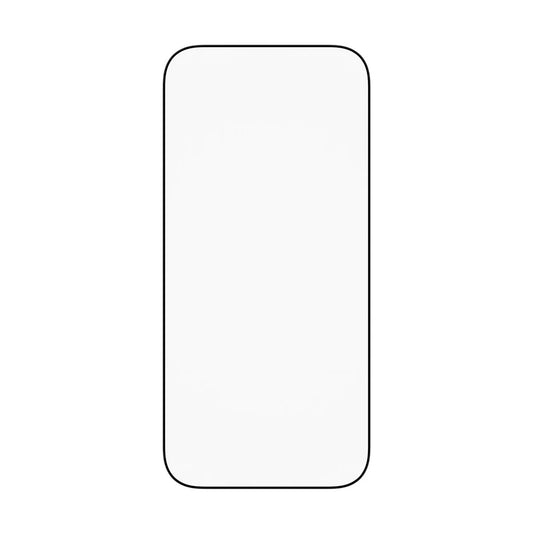 Beschermfolie PanzerGlass Ultra-Wide Ceramic II EasyAligner voor Apple iPhone 17 / 16 Pro, Gehard Glas, Volledige Lijm, Zwart
