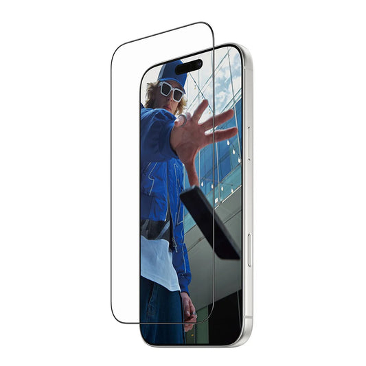 Beschermfolie PanzerGlass Ultra-Wide Fit Fastfit voor Apple iPhone 17 Pro Max, Gehard Glas, Volledige Lijm, Zwart