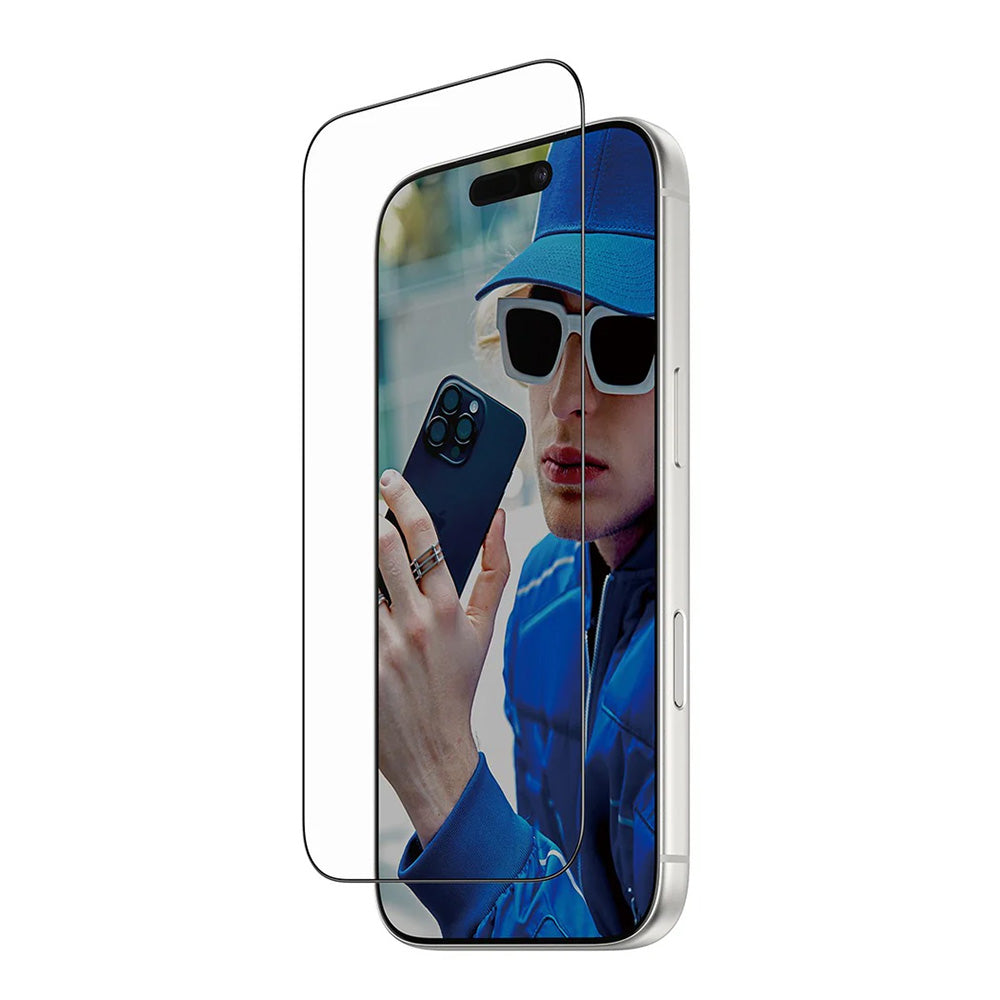 Schutzfolie PanzerGlass Ultra-Wide Fit Fastfit für Apple iPhone 17 Pro, gehärtetes Glas, Full Glue, Schwarz