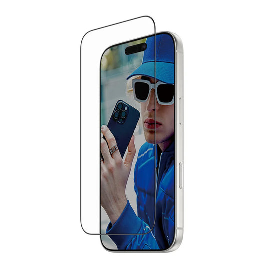 Beschermfolie PanzerGlass Ultra-Wide Fit Fastfit voor Apple iPhone 17 Pro, Gehard Glas, Volledige Lijm, Zwart
