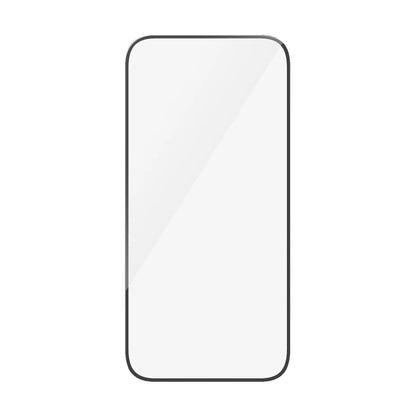 Schutzfolie PanzerGlass Ultra-Wide Fit für Apple iPhone 16 / 15, gehärtetes Glas, Full Glue, Schwarz