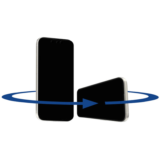 Privacy Screen Protector Folie Anank 1X Versterkt 360 voor Apple iPhone 17e / 16e / 14 / 13 Pro, Gehard Glas, Volledige Lijm, 2.5D