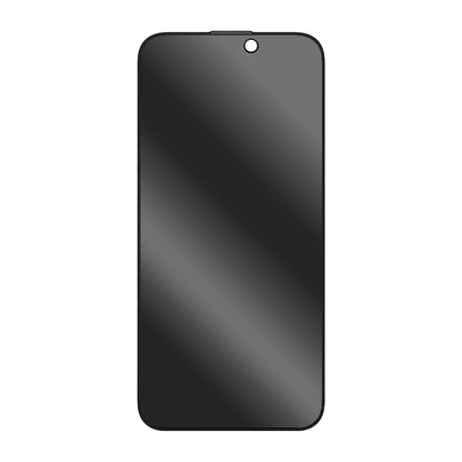 Film de protection d'écran Privacy Blueo Anti-Peep pour Apple iPhone 15 Pro Max, Verre Trempé, Collage Complet