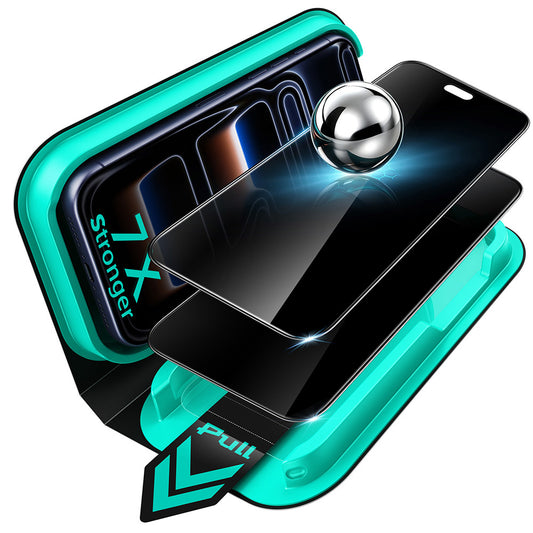Privacy-Schutzfolie ESR Armorite UltraFit für Apple iPhone 18 Pro Max, gehärtetes Glas, Full Glue, 2er-Set